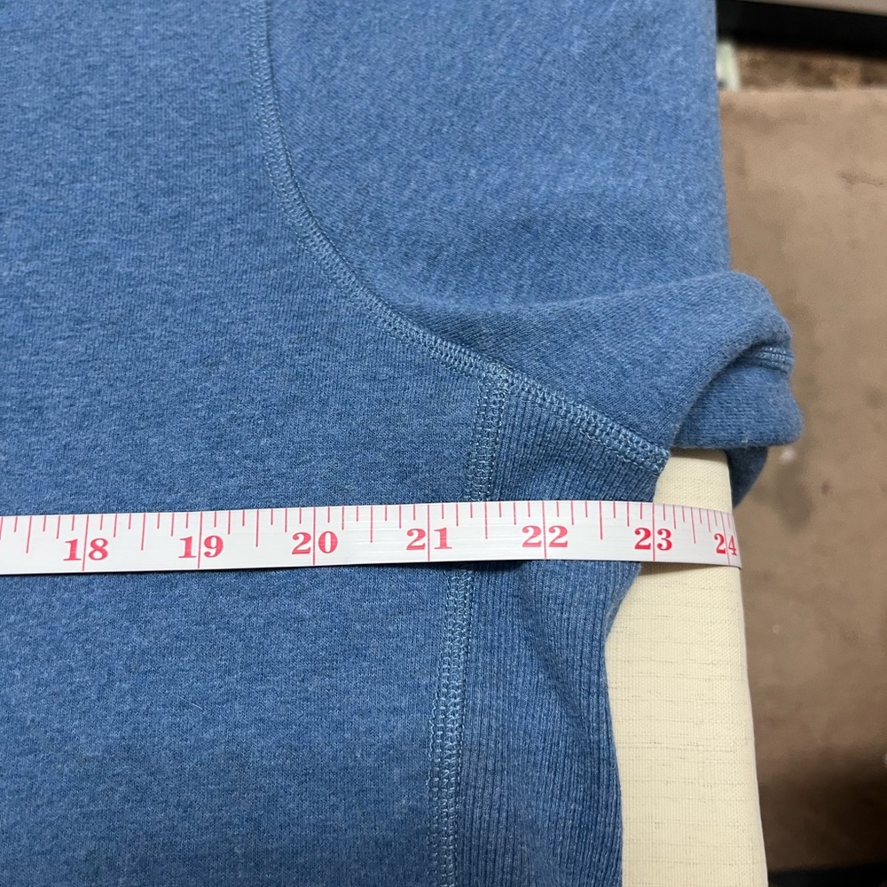 Mack Weldon L blue Ace Crew Pullover Sweatshirt - image 4